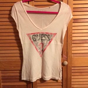 Guess nude colored top